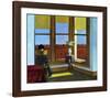 Room In Brooklyn-Edward Hopper-Framed Art Print