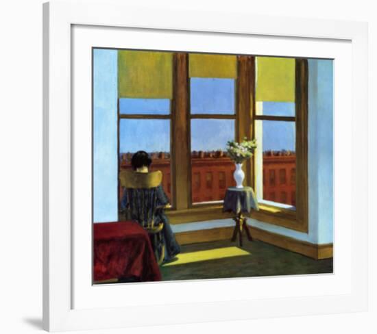 Room In Brooklyn-Edward Hopper-Framed Art Print