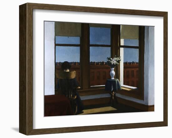 Room in Brooklyn-Edward Hopper-Framed Giclee Print