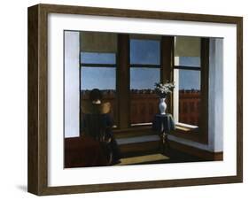 Room in Brooklyn-Edward Hopper-Framed Giclee Print