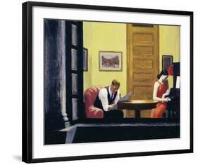 Room in New York, 1932-Edward Hopper-Framed Giclee Print