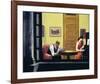 Room in New York, 1932-Edward Hopper-Framed Giclee Print