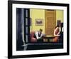 Room in New York, 1932-Edward Hopper-Framed Giclee Print