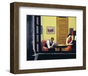 Room in New York, 1932-Edward Hopper-Framed Giclee Print