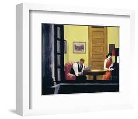 Room in New York, 1932-Edward Hopper-Framed Giclee Print