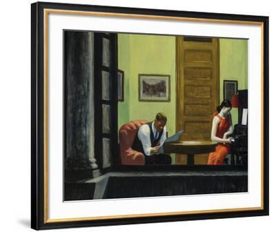 Room in New York-Edward Hopper-Framed Premium Edition