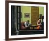 Room in New York-Edward Hopper-Framed Giclee Print