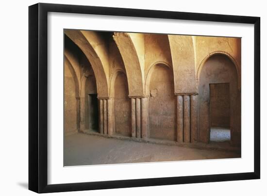 Room in Qasr Al-Kharana Desert Castle-null-Framed Giclee Print