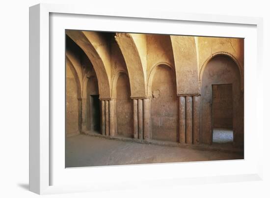 Room in Qasr Al-Kharana Desert Castle-null-Framed Giclee Print