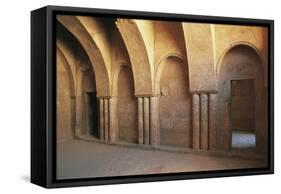 Room in Qasr Al-Kharana Desert Castle-null-Framed Stretched Canvas