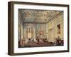 Room of Carolina Murat in the Palazzo Reale in Naples-Elie-Honore Montagny-Framed Art Print