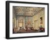 Room of Carolina Murat in the Palazzo Reale in Naples-Elie-Honore Montagny-Framed Art Print