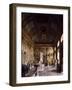 Room of Emperors with Rape of Proserpina in Centre, Galleria Borghese, Rome, Italy-Gian Lorenzo Bernini-Framed Giclee Print