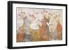 Room of Lilies or Spring, Akrotiri Fresco, Thera-null-Framed Giclee Print