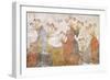 Room of Lilies or Spring, Akrotiri Fresco, Thera-null-Framed Giclee Print