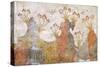 Room of Lilies or Spring, Akrotiri Fresco, Thera-null-Stretched Canvas