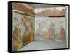 Room of Lilies or Spring, Akrotiri Fresco, Thera-null-Framed Stretched Canvas