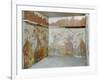 Room of Lilies or Spring, Akrotiri Fresco, Thera-null-Framed Giclee Print