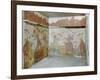 Room of Lilies or Spring, Akrotiri Fresco, Thera-null-Framed Giclee Print