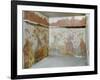 Room of Lilies or Spring, Akrotiri Fresco, Thera-null-Framed Giclee Print