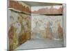 Room of Lilies or Spring, Akrotiri Fresco, Thera-null-Mounted Giclee Print