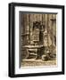 Room of Martin Luther (1483-1546) at Wartburg.. Germany-null-Framed Giclee Print