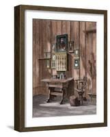 Room of Martin Luther (1483-1546) at Wartburg-null-Framed Giclee Print