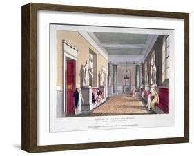 Room Off the Private Boxes, Covent Garden Theatre, Bow Street, Westminster, London, 1810-null-Framed Giclee Print