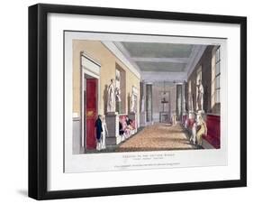 Room Off the Private Boxes, Covent Garden Theatre, Bow Street, Westminster, London, 1810-null-Framed Giclee Print