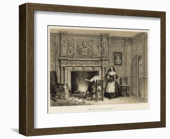 Room, Postlip Hall, Gloucestershire-Joseph Nash-Framed Giclee Print