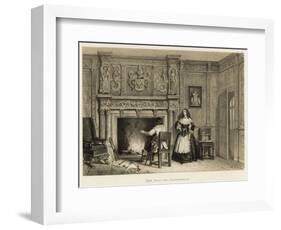 Room, Postlip Hall, Gloucestershire-Joseph Nash-Framed Giclee Print
