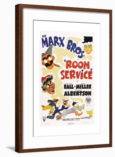 Room Service, 1938-null-Framed Giclee Print