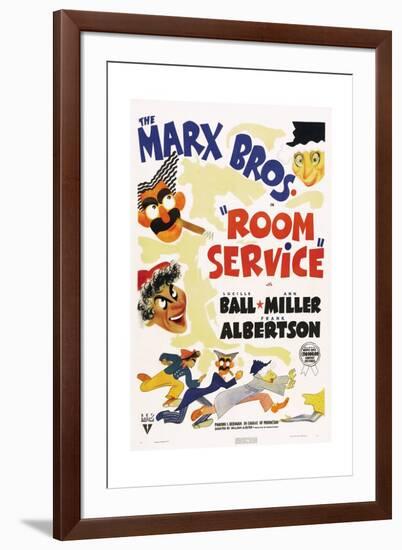 Room Service, 1938-null-Framed Giclee Print