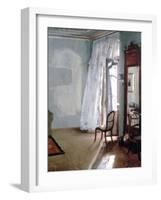 Room with Balcony, 1845-Adolph Menzel-Framed Giclee Print