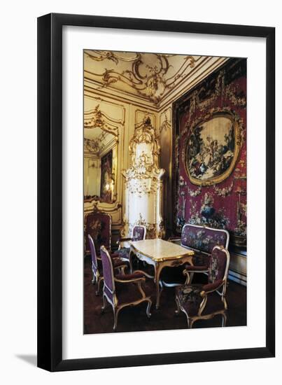 Room with Table-null-Framed Giclee Print