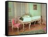 Room with the Harpsichord Used by Mozart in Prague-null-Framed Stretched Canvas