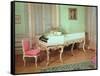 Room with the Harpsichord Used by Mozart in Prague-null-Framed Stretched Canvas