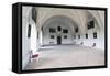 Room with Vaulted Ceiling, Castle Pernstejn-null-Framed Stretched Canvas