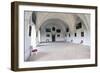 Room with Vaulted Ceiling, Castle Pernstejn-null-Framed Giclee Print