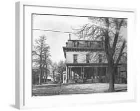 Rooming House-John Vachon-Framed Photographic Print