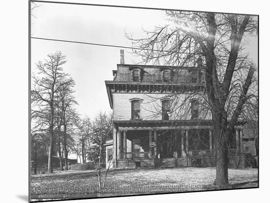 Rooming House-John Vachon-Mounted Photographic Print