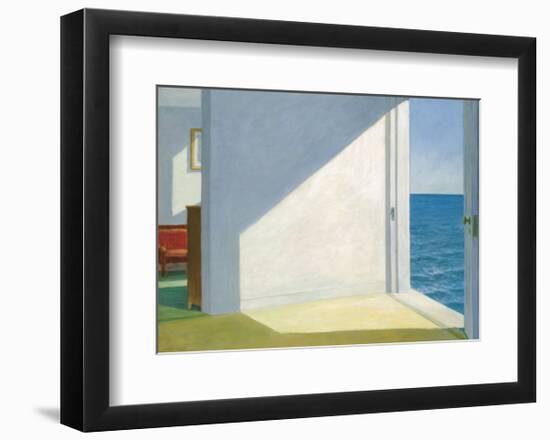 Rooms by the Sea-Edward Hopper-Framed Art Print