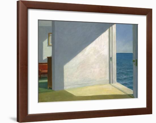 Rooms by the Sea-Edward Hopper-Framed Art Print