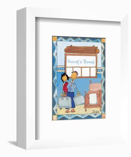 Rooms, Guest's Room-Marta Arnau-Framed Art Print