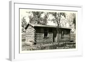 Roosevelt Cabin, Bismarck, North Dakota-null-Framed Art Print