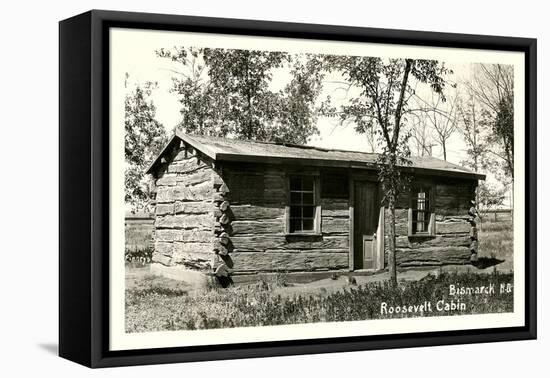 Roosevelt Cabin, Bismarck, North Dakota-null-Framed Stretched Canvas