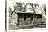 Roosevelt Cabin, Bismarck, North Dakota-null-Stretched Canvas