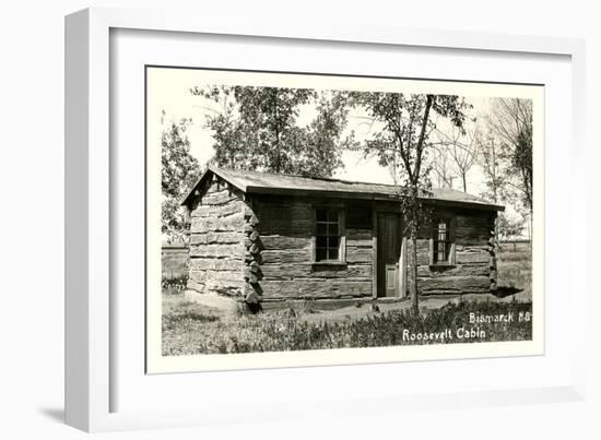 Roosevelt Cabin, Bismarck, North Dakota-null-Framed Art Print