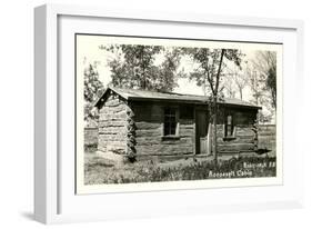 Roosevelt Cabin, Bismarck, North Dakota-null-Framed Art Print