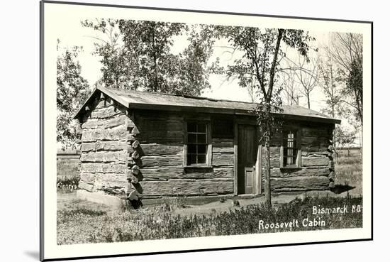 Roosevelt Cabin, Bismarck, North Dakota-null-Mounted Art Print